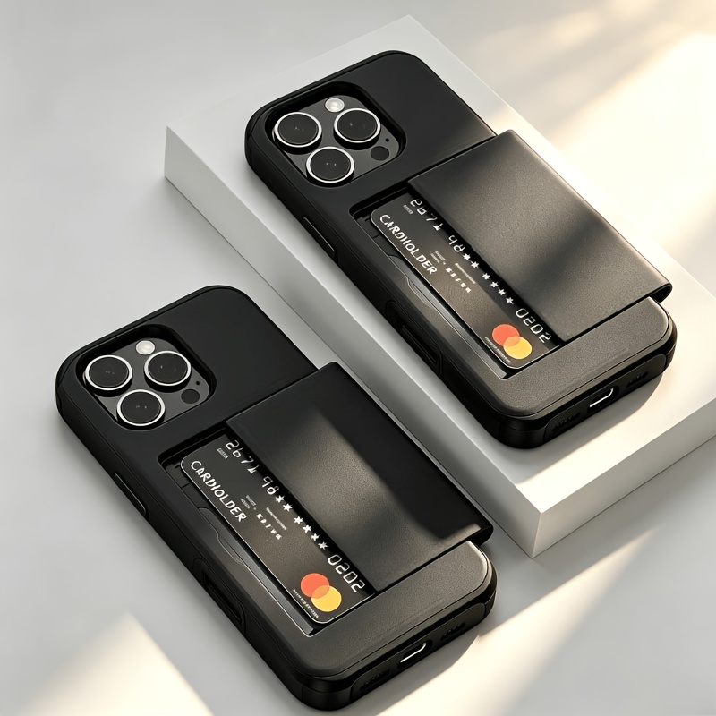Luxe schuifbare portemonnee-ka - Phone Cases With Wallet On Back recensie en prijs