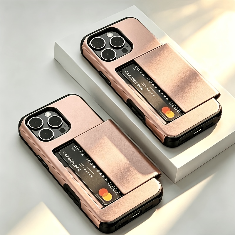 Luxe schuifbare portemonnee-ka - Phone Cases With Wallet On Back recensie en prijs