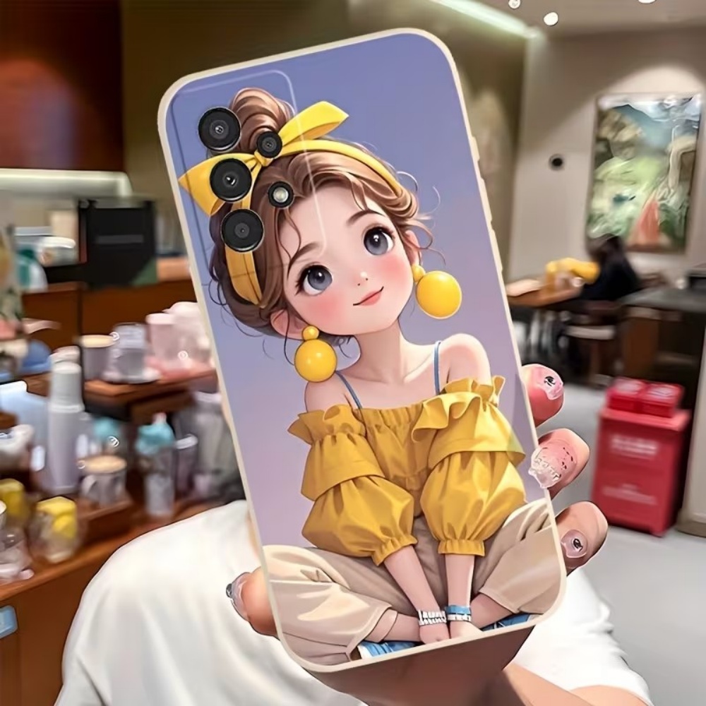 Schattig cartoonmeisjes patroo - Phone Cases Designer recensie en prijs