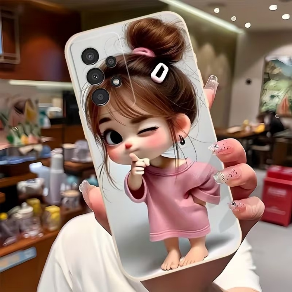 Schattig cartoonmeisjes patroo - Phone Cases Designer recensie en prijs