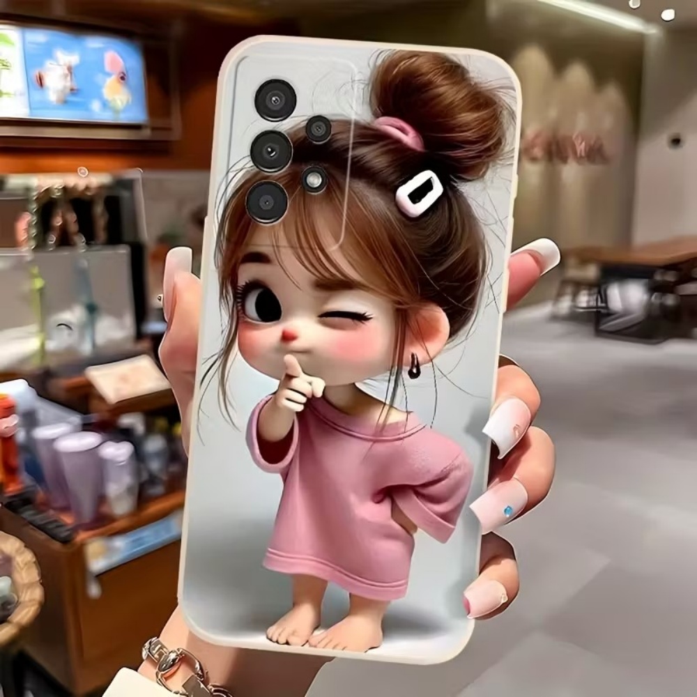 Schattig cartoonmeisjes patroo - Phone Cases Designer recensie en prijs