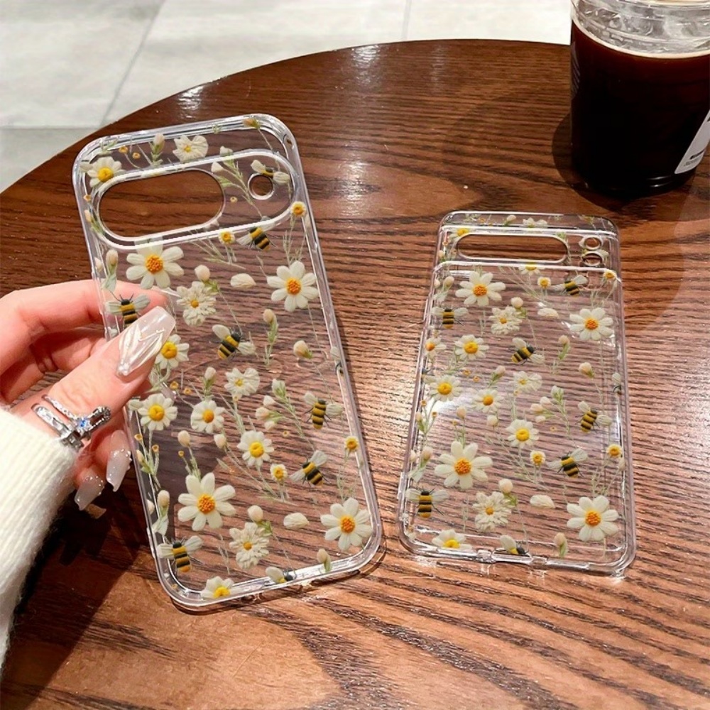 Schattig honingbij-bloemenpatr - Phone Cases Google Pixel 7 recensie en prijs