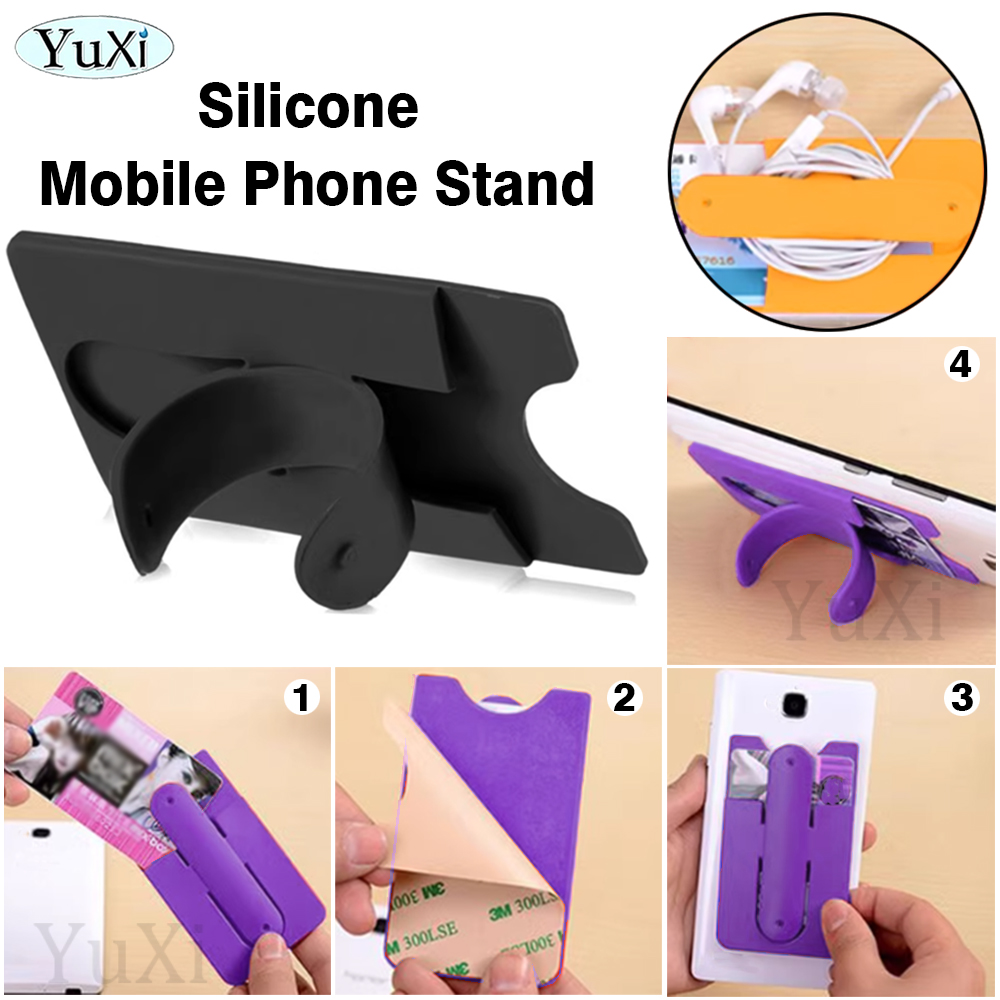 1 stuk siliconen telefoonhoude - Phone Cases With Wallet On Back recensie en prijs
