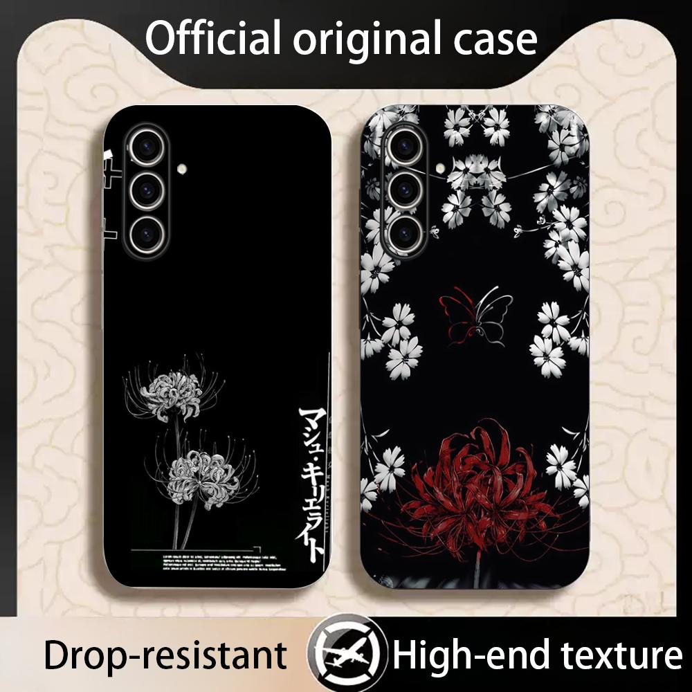 Rode spinnenlelie Japan kunst  - Phone Cases Designer recensie en prijs