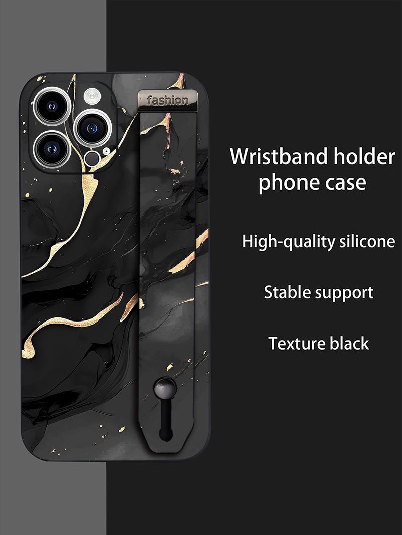 Luxe Vloeibare Siliconen Marme - Phone Cases With Loop recensie en prijs
