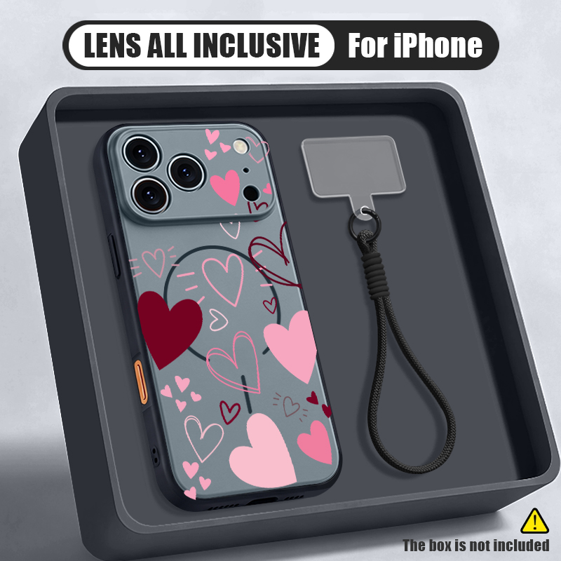 Liefdeshartpatroon Magnetische - Phone Cases With Loop recensie en prijs