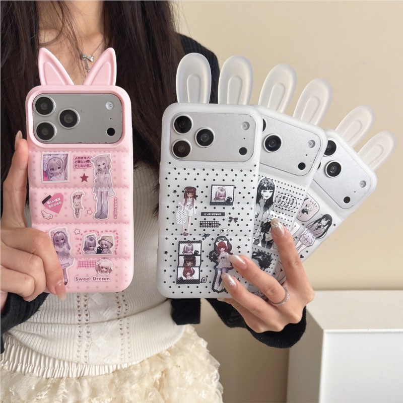 Japanse Y2K schattige konijnen - Phone Cases Japanese recensie en prijs